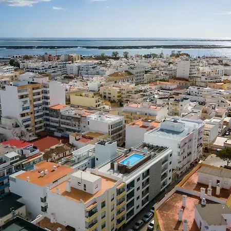 Brand New 2 Bdr Flat W/rooftop Pool By Lovelystay * Olhao